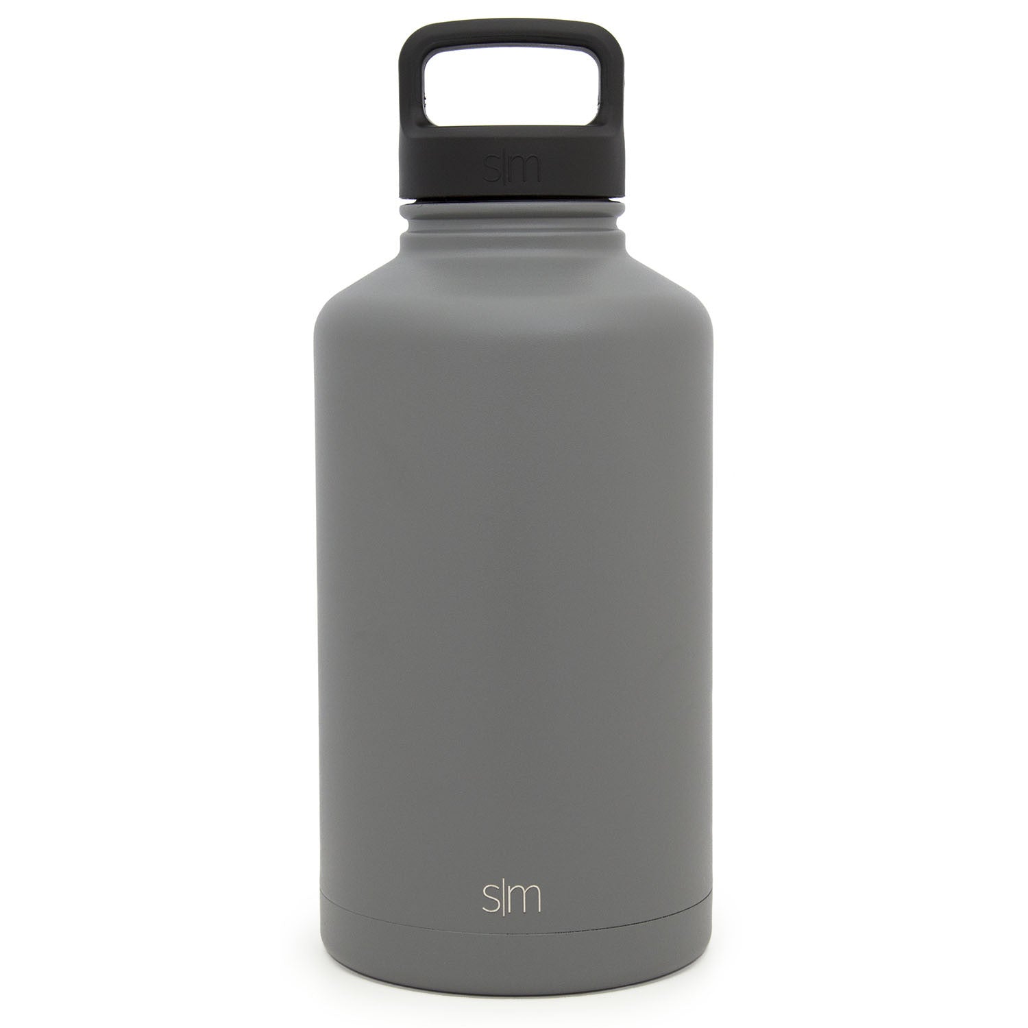 Simple Modern Midnight Black Summit Water Bottle with Straw Lid