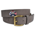 Belted Cow - Embroidered Montauk Nubuck Belt