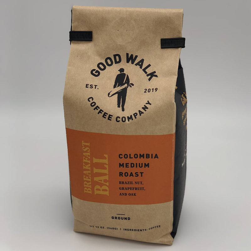 Good Walk Coffee - Breakfast Ball Colombia Medium Roast Coffee