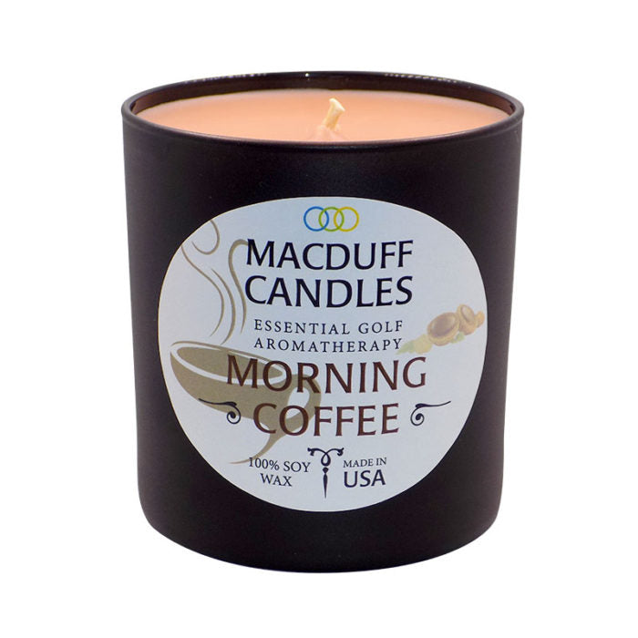 MacDuff Candles - Morning Coffee - Black Glass