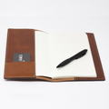 Williams & James - Leather Notebook Open View