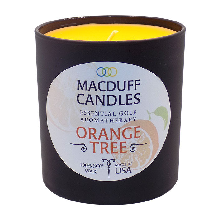 MacDuff Candles - Orange Tree - Black Glass